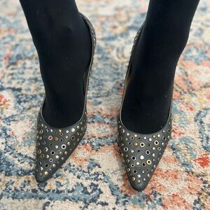 Calvin Klein Studded Black Pumps